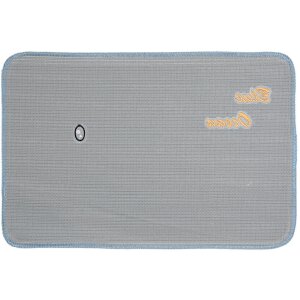 Clayre & Eef BM0011 Tapis de bain baleine motif bleu...