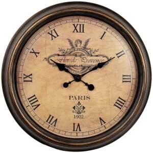 Clayre & Eef 6KL0825 Horloge murale vintage Ø...