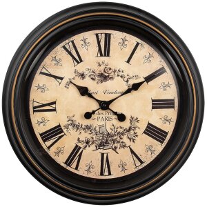 Clayre & Eef 6KL0826 Horloge murale Vintage Design...