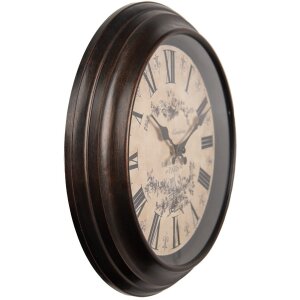 Clayre & Eef 6KL0828 Horloge murale style vintage...