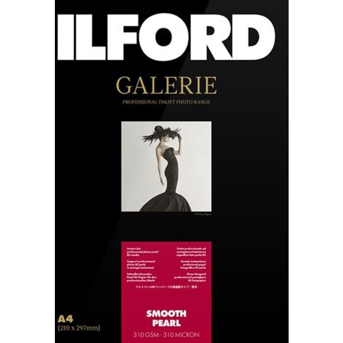 Ilford Galerie Smooth Pearl 310g A4 papier photo 100 feuilles