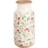 Clayre & Eef Vase 6CE1933L Motif floral fraises Ø 15x32 cm