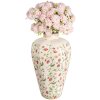 Clayre & Eef Vase 6CE1939L Design fraise Ø 24x40 cm