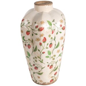 Clayre & Eef 6CE1939M Vase design fraise Ø...