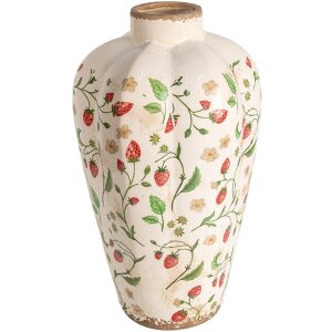 Clayre & Eef 6CE1939M Vase design fraise Ø...