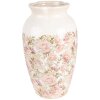 Clayre & Eef Vase 6CE1940L Motif floral Ø 21x37 cm