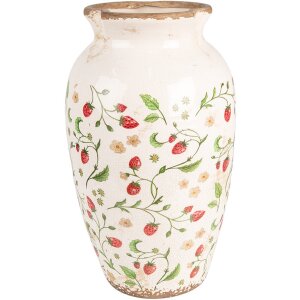 Clayre & Eef 6CE1942L Vase design fraise Ø...