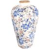 Clayre & Eef 6CE1935L Vase motif floral Ø 24x40 cm