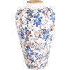 Clayre & Eef 6CE1935L Vase motif floral Ø 24x40 cm