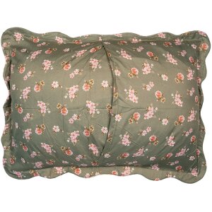 Clayre & Eef Q206.061 Couvre-lit 230x250 cm 2 taies doreiller 50x70 cm Floral