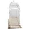 Clayre & Eef 50802 Décoration Mini-serre Blanc 56x32x65 cm