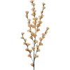 Clayre & Eef 5PL0115W Branche décorative avec fleurs Beige 102 cm