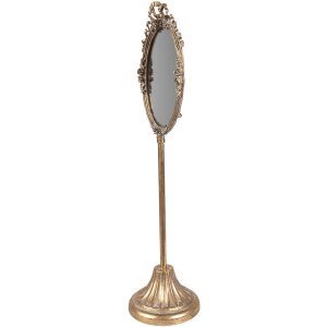 Clayre & Eef 62S307 Miroir sur pied or 13x11x46 cm