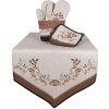 Clayre & Eef LFJ44 Gant de four Beige Marron 18x30 cm