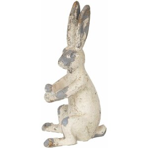 Clayre & Eef 6Y5661 Déco Lapin Beige Gris...