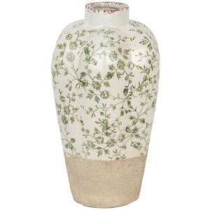 Clayre & Eef 6CE1936M Vase Céramique Beige...