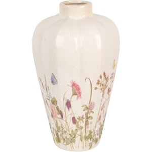 Clayre & Eef 6CE1938L Vase Beige Rose Ø 24x40...