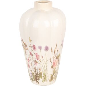 Clayre & Eef 6CE1938L Vase Beige Rose Ø 24x40...