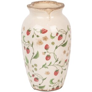 Clayre & Eef 6CE1942S Vase Céramique Beige...