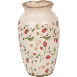 Clayre & Eef 6CE1942S Vase Céramique Beige...