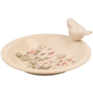 Clayre & Eef 6CE1948L Mangeoire pour oiseaux Beige...