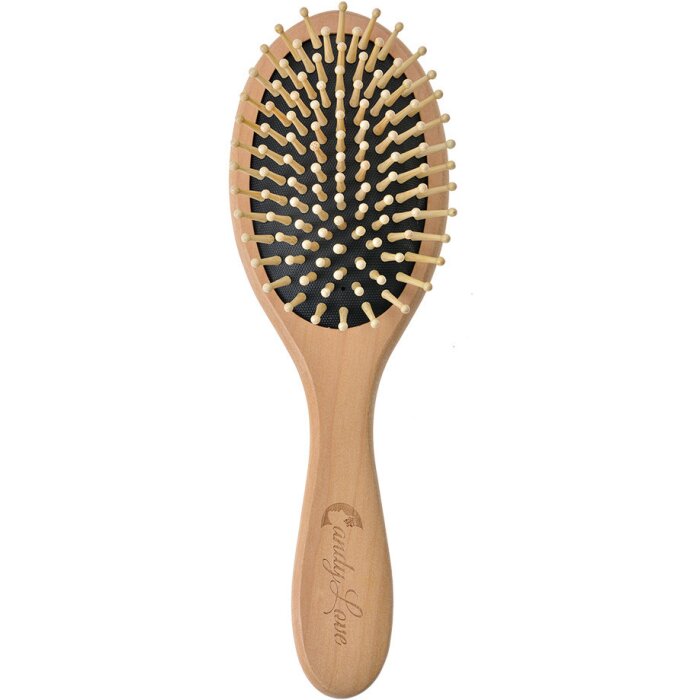 Juleeze JZHBR0003 Brosse à cheveux Bois Marron Beige 23x8x3 cm Ergonomique