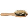 Juleeze JZHBR0003 Brosse à cheveux Bois Marron Beige 23x8x3 cm Ergonomique