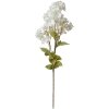 Clayre & Eef 5PL0125W Décoration Branche avec fleurs Blanc 17x9x72 cm