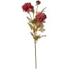 Clayre & Eef 6PL0328DP Branche décorative avec fleurs rouges 9x9x68 cm