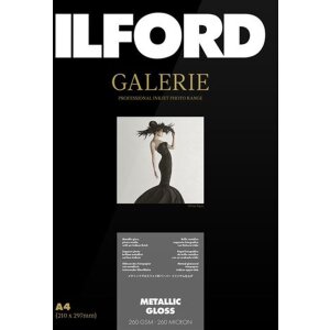 Ilford Galerie Metallic Gloss 260g A4 25 feuilles papier...