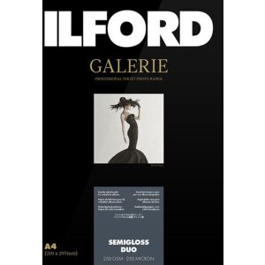 Ilford Galerie Semigloss Duo 250g A4 100 feuilles papier...