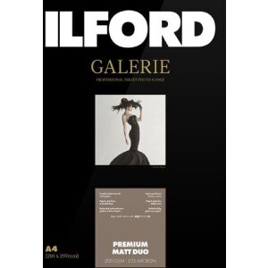 Ilford Galerie Premium Matt Duo 200g A4 50 feuilles...