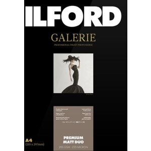 Ilford Galerie Premium Matt Duo 200g A3+ 50 feuilles...