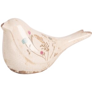 Clayre & Eef 6CE1952M Décoration Oiseau Beige...