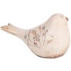 Clayre & Eef 6CE1952M Décoration Oiseau Beige Rose 22x9x12 cm