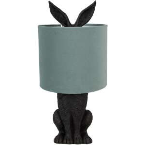 Clayre & Eef 6LMC0099ZVLGR Lampe de table Lapin...