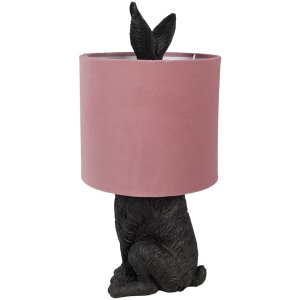 Clayre & Eef 6LMC0099ZVP Lampe de table Lapin...