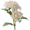 Clayre & Eef 6PL0339W Décoration branche fleurs blanches 12x12x62 cm