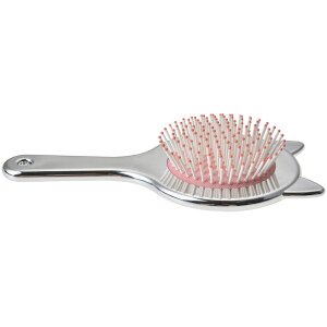 Juleeze JZCHBR0001 Brosse à cheveux enfants 19x10x3 cm argenté