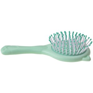 Juleeze JZCHBR0002 Brosse à cheveux avec miroir Vert 15x8x3 cm Enfants