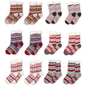 Juleeze JZSKSET0002 Set de chaussettes 12 paires One Size...