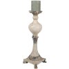 Clayre & Eef 6MG0056 Chandelier Beige Marron 14x14x40 cm