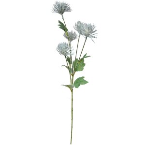 Clayre & Eef 5PL0124BL Décoration Branche avec fleurs Blanc 16x9x70 cm