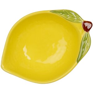 Clayre & Eef 6CEBO0084S Zeste de citron jaune 12x9x4 cm 100 ml