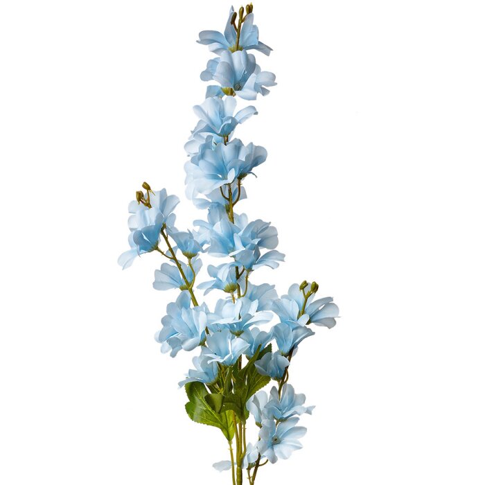 Clayre & Eef 5PL0135BL Décoration Branche avec fleurs bleues 16x12x100 cm