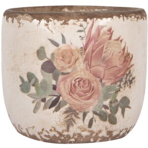 Clayre & Eef 6CE1981S Pot de fleurs en...