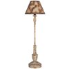 Clayre & Eef 5LMC0043 Lampe de table Ø22x71cm Fer antique Beige Marron E27 60W