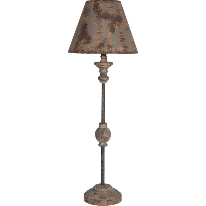 Clayre & Eef 5LMC0045 Lampe de table Ø24x69 cm E27 max 1x60W Marron