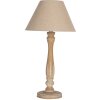 Clayre & Eef 6LMC0104 Lampe de table marron beige Ø26x50cm E27 max 40W