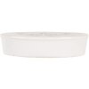 Clayre & Eef 6CE1995 Porte-savon Céramique Blanc Rétro 13x9x3 cm